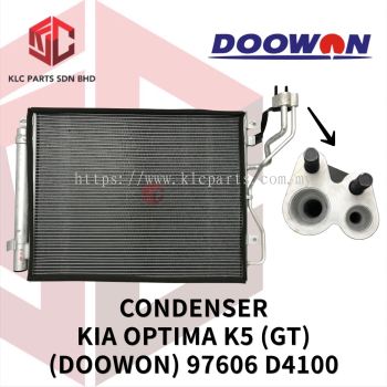 CONDENSER KIA OPTIMA K5 (GT) 2020 W/DRIER (DOOWON) 97606-D4100