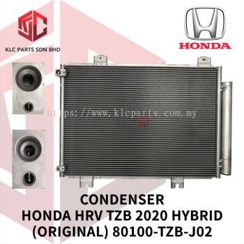 CONDENSER  HONDA HRV TZB 2020 HYBRID W/DRIER (ORIGINAL) 80100-TZB-J02