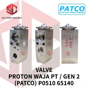 VALVE PROTON WAJA PT / GEN 2 / PREVE (PATCO) P0510 65140