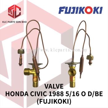 VALVE HONDA CIVIC 1988 5/16 O D/BE (FUJIKOKI) GBE-E15FFKT2