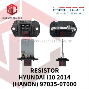 RESISTOR HYUNDAI I10 2014 4PIN (HANON) 97035-07000