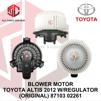 BLOWER MOTOR TOYOTA ALTIS 2012/WISH 2009 W/REGULATOR (ORIGINAL) 87103-02261
