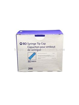 BD Syringe Cap Tip LL/Slip Sterile (Ref 305819) - 200's