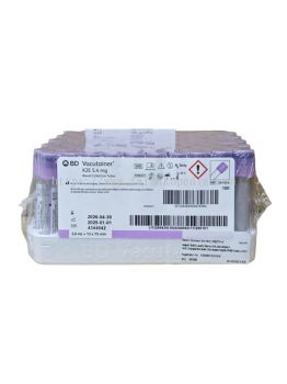 BD Vacutainer (Plastic) Blood Collecting Tube 13mm x 75mm 3ml [Ref: 367856]