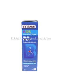 Betadine Cold Defense Nasal Spray (KIDS) - 20ml
