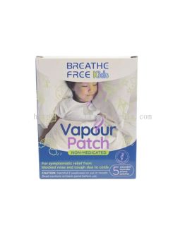 Breathe Free (Kids) VAPOUR Patch - 5's