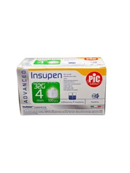 PIC Insupen Pen Needle 4MM 32G (Ref: 02002261000050) - 100's