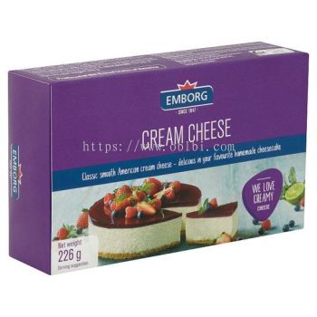 EMBORG CREAM CHEESE 226G