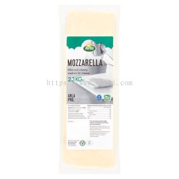 ARLA MOZZARELLA BLOCK 1BAR/2.3KG