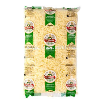 FLORIDIA MOZZARELLA SHREDDED CHEESE 1KG