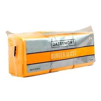 DAIRYMONT BURGER SLICE CHEESE (ORANGE) 1KG