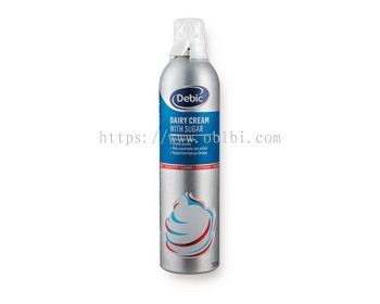 DEBIC WHIPPED SPRAY CREAM WITH SUGAR 700ML