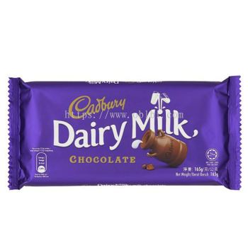 CADBURY MILK CHOCOLATE 165GM