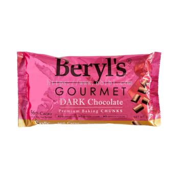 BERYL'S GOURMENT DARK CHOCOLATE CHUNKS 350G