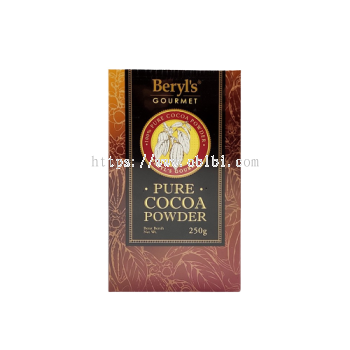 BERYL'S PURE COCOA POWDER 250G/1 CTN