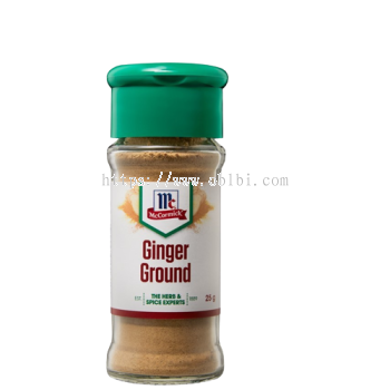 MCCORMICK GINGER GROUND 25G /1CTN