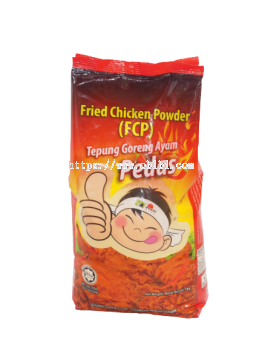 FRIED CHICKEN POWDER PEDAS 1KG/1CTN