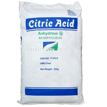 CITRIC ACID ANHYDROUS 30G/ 1KG/ 25KG