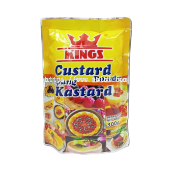 KINGS CUSTARD POWDER 300G/ 1 CTN