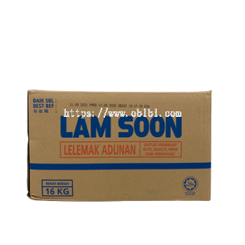 LAM SOON SHORTENING (BLUE) 16KG