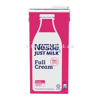 NESTLE JUST MILK FULL CREAM MILK 1L/ 1 CTN