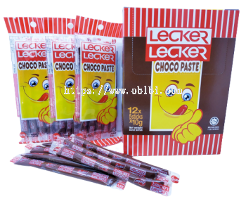 LECKER CHOCO PASTE 10G/ 1CTN