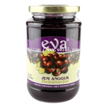 EVA BLACKCURRANT JAM 450G/ 1CTN