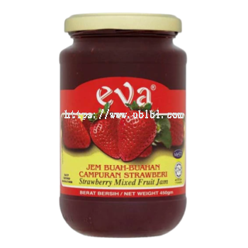 EVA STRAWBERRY JAM 450G/ 1CTN