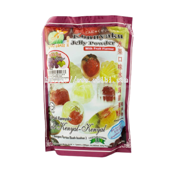 KONNYAKU JELLY POWDER - BLACKCURRANT 300GM / 1 CTN