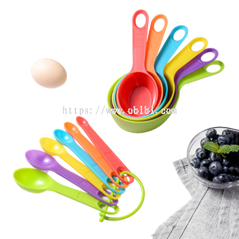 12PCS MEASURING CUP N SPOON SET