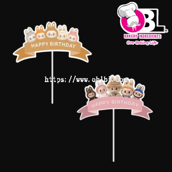 116086 LABUBU CAKE TOPPER