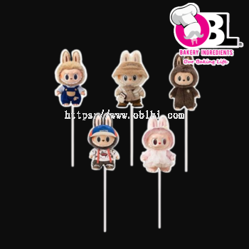 116084 LABUBU CAKE TOPPER 5'S