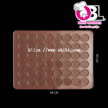 101211 MACAROON SILICON MAT 39*29CM