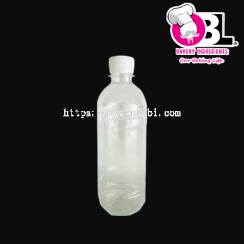 110341 350ML MINERAL BOTTLE WHITE CAP x1