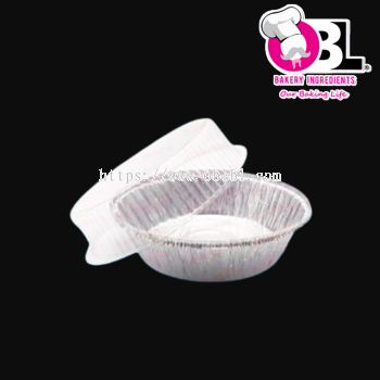 104086 3427P RD W/LID ALUM TRAY 5'S