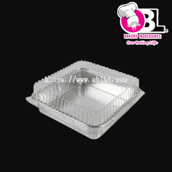 103947 4203P SQ ALUM TRAY 10'S