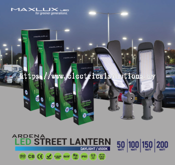 Maxlux Ardena LED Street Lantern 50/100/150/200 Watt DL