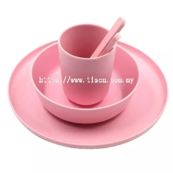 Dinnerware Pink Set - 01