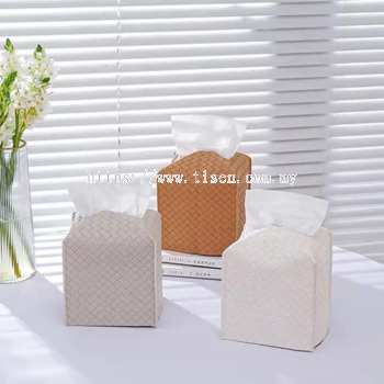 Custom Logo Square Tissue Box Cover  02