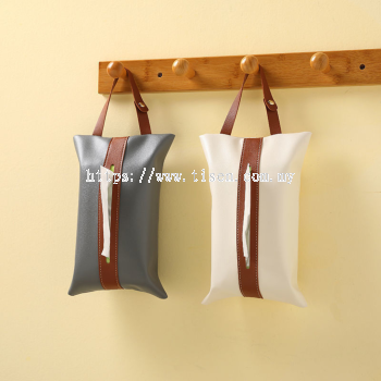 Custom Logo Hanging Tissue Box Organizer  02