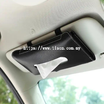 Custom Logo Car Sun Visor Tissue Box Holder