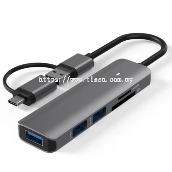 USB Distributor 4 in 1Multiport Smart Port Charging Adapter