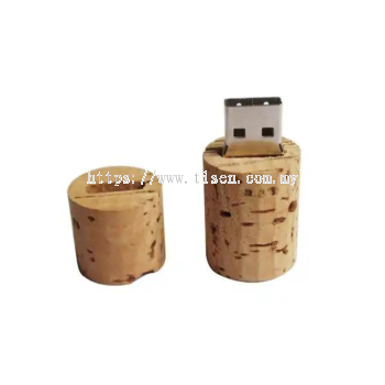 Custom Logo ECO Friendly Cork USB Flash Drive