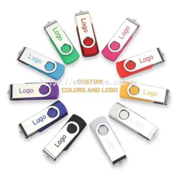 Custom Logo Plasic USB Flash Drive