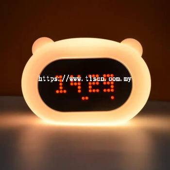 Customize LED Night Light with Digital Alarm Clock