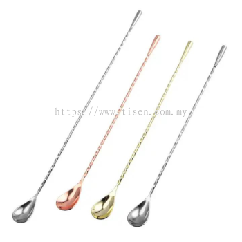 304 Stainless Steel Cocktail Stirring Spoon 