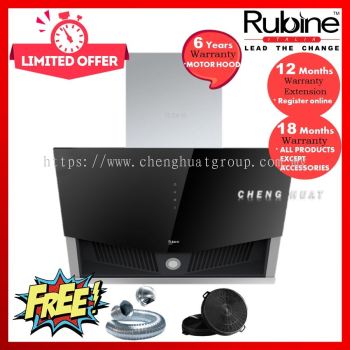 RUBINE CHIMNEY HOOD RCH-MARK-90BL