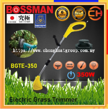 BOSSMAN ELECTRIC GRASS TRIMMER 350W (BGTE-350) MESIN GUNTING POTONG RUMPUT