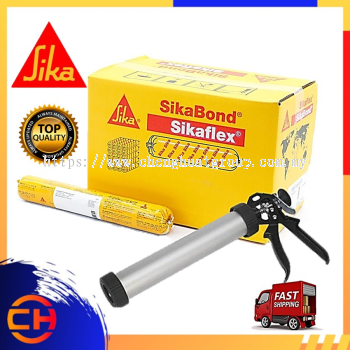 Sika SIKAFLEX Construction PU Silicone and Caulking Gun