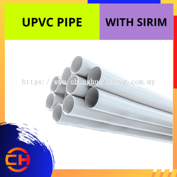 UPVC PIPE WITH SIRIM [4'' X 3FT]